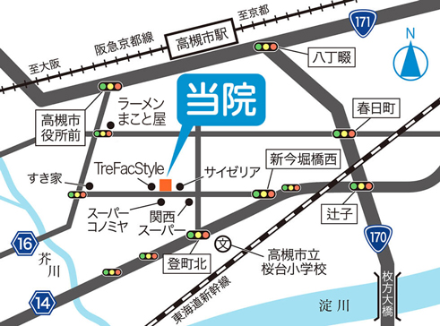 さいとう内科クリニック地図